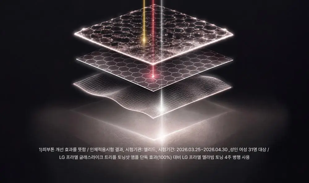 [고출력 미백디바이스] LG 프라엘 멜라빔 토닝 상세페이지 4